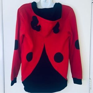 CIRQUE DU SOLEIL Rare Merch Ladybug with Antennae Hoodie Jacket